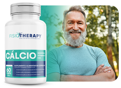 Cálcio + Magnésio + Vitamina K2 e D3